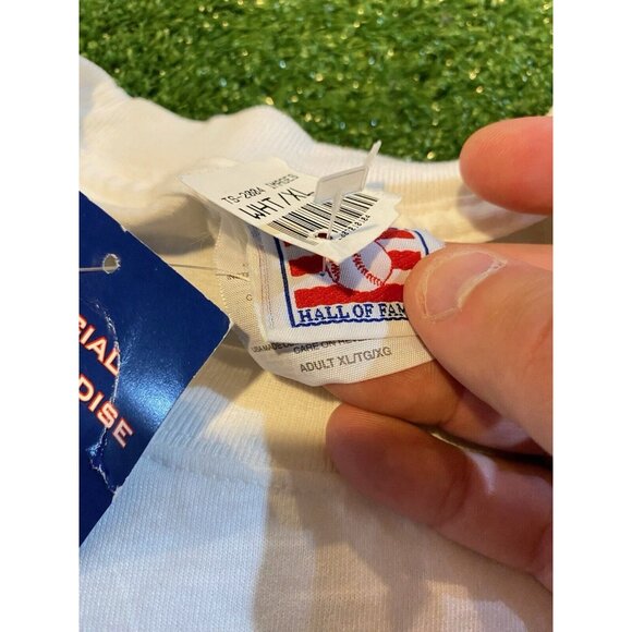 Vintage Baseball shirt mens extra large white hall of fame paul molitor 30 - Picture 3 of 10